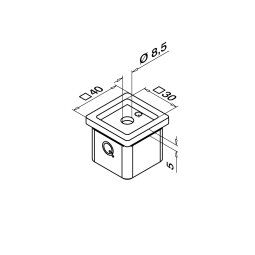 MODELL 4727 | Handlaufadapter | für...