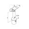 MODELL 0721 | Rohrstütze mit Gelenk für Geländerpfosten Ø 48,3 x 2,6 mm | V2A | für Ø 42,4 mm Handlauf | geschliffen