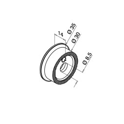 MODELL 0723 | Adapter für Glasklemmen MODELLE 4400 +...